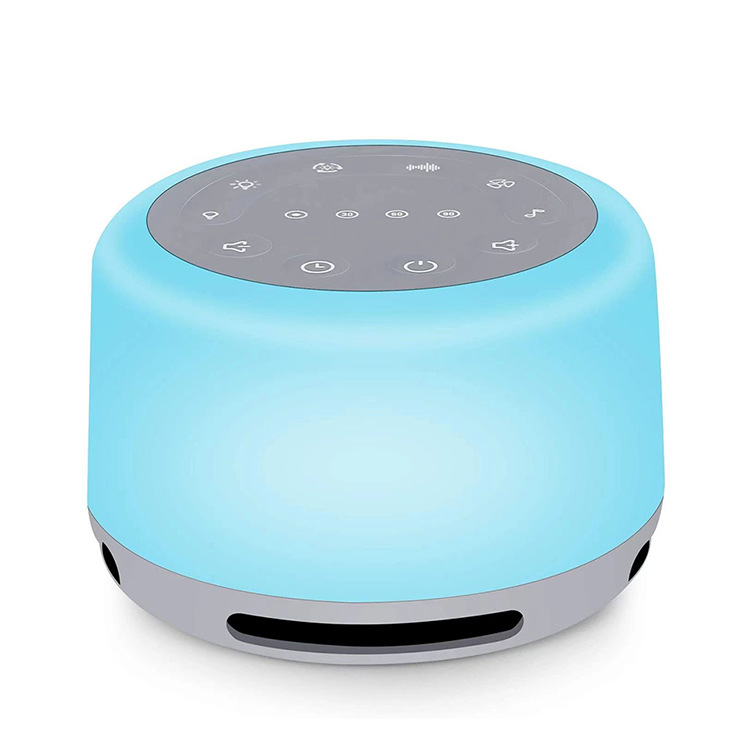 White noise machine sleep aid 24 types of white noise 7 colours ambient light breathing light night light