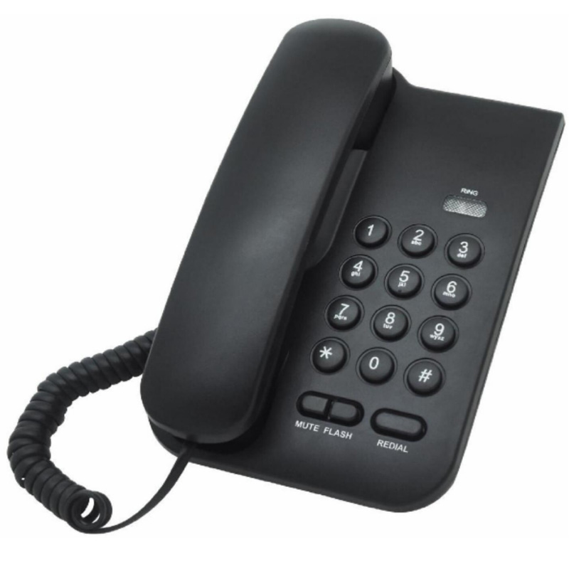 Wired Phone Portable Trim Line Corded Telephone