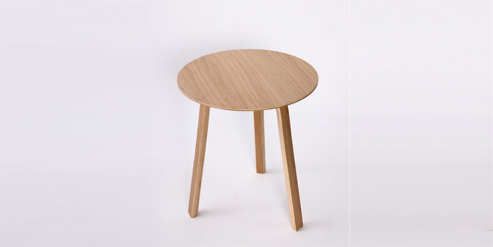 YT2DX End Table Modern Nordic Wooden End Table Plywood Table Bentwood Table