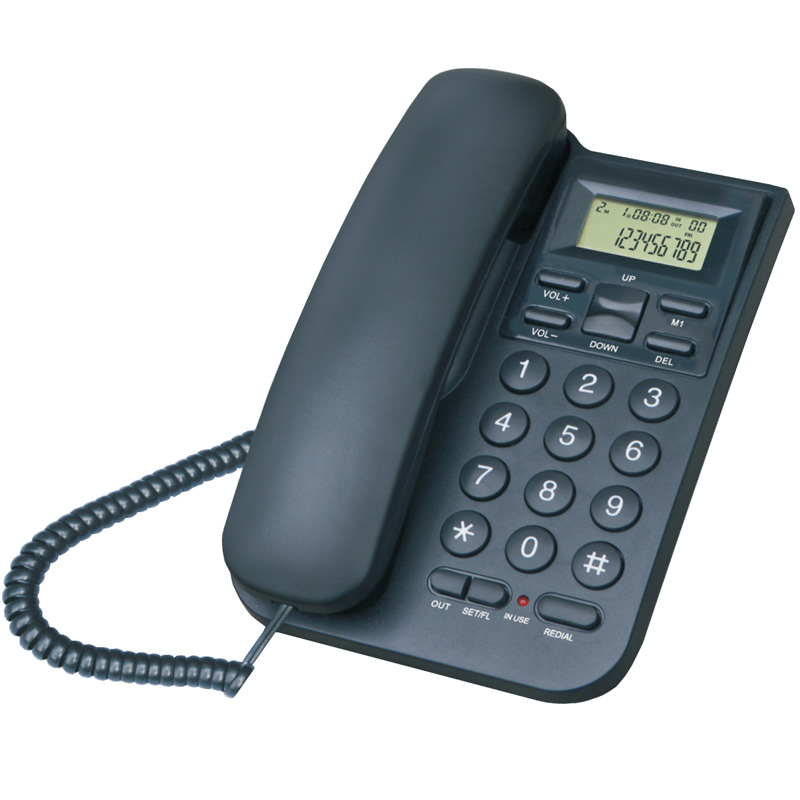 Corded Phone Caller ID Telephone compatible with PBX