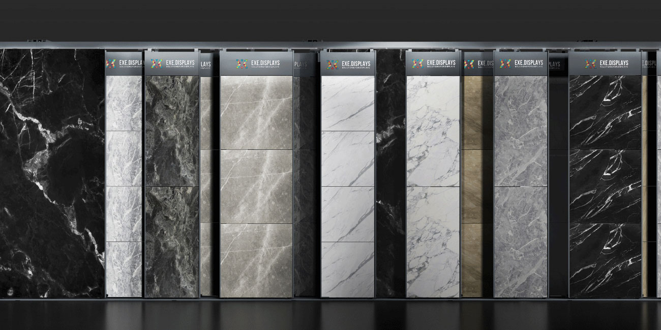 R7S Tile Display Panelsshowroom door display