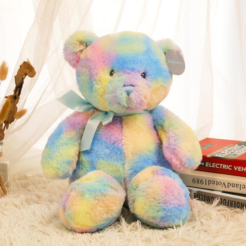 Colorful bubble bear soft children toys