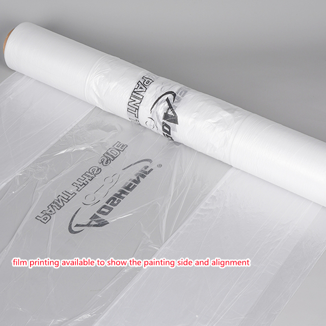 HDPE Popular Overspray Masking Film for Car Painting