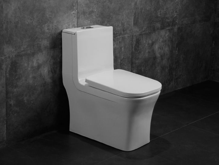 European luxury bathroom washdown square one piece toilet wc