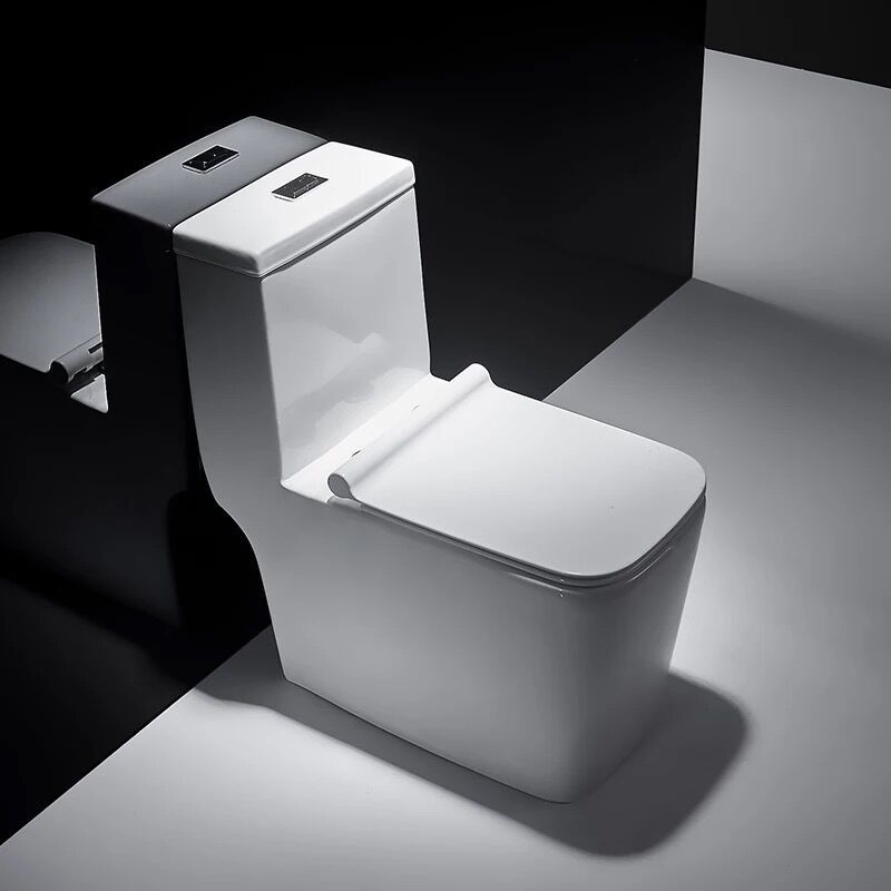 European luxury bathroom washdown square one piece toilet wc
