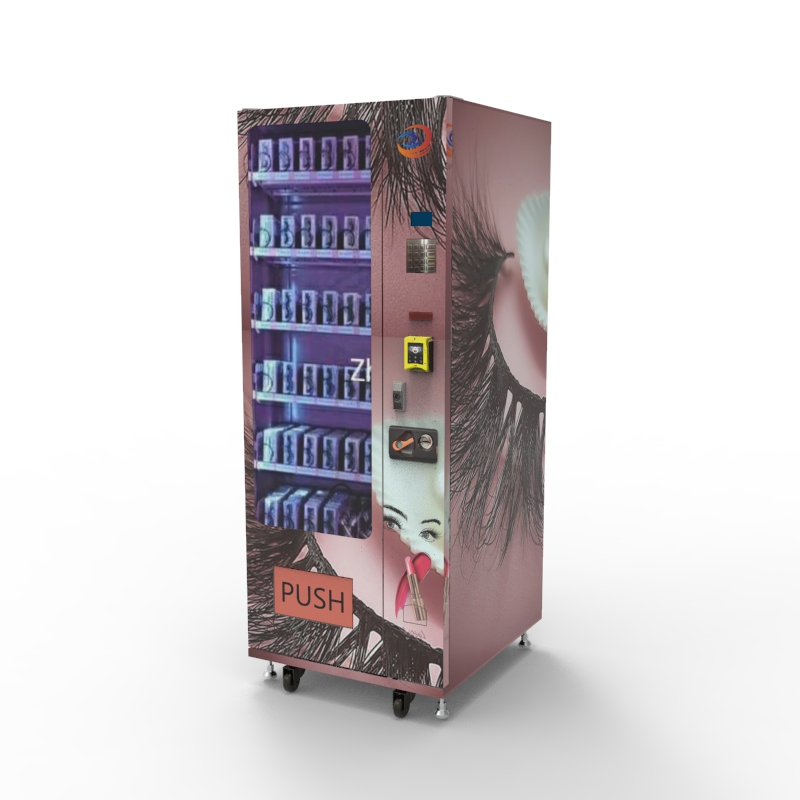 High Reliability Standalone Beauty Products Vending Machine For Eyelashes and Wigs