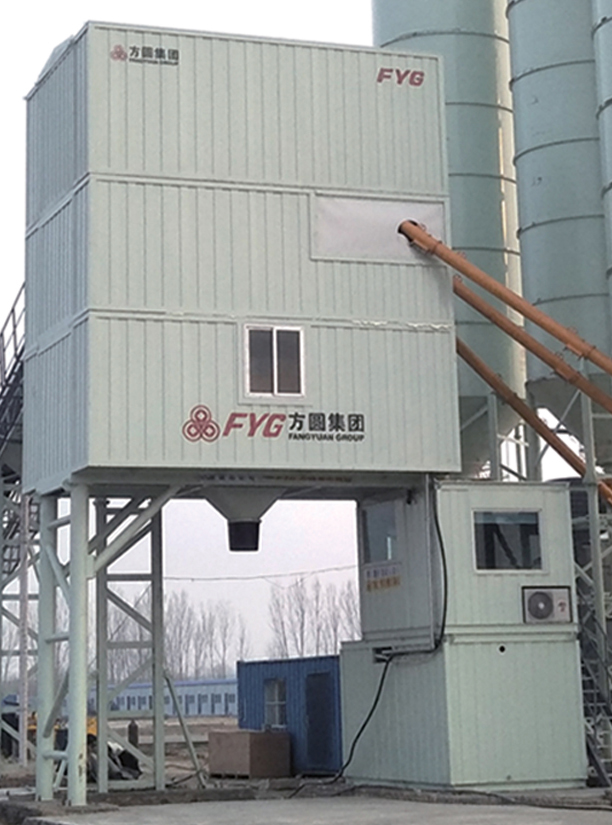 Fangyuan HZS120 concrere batching plant