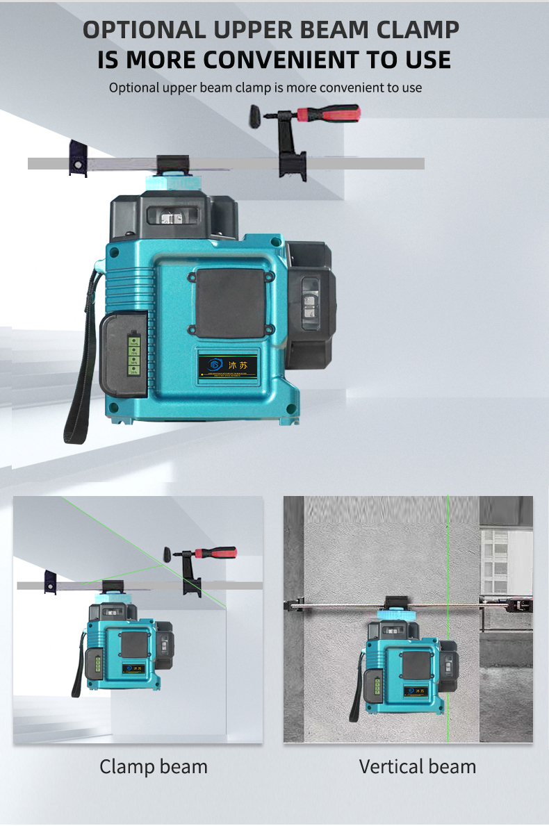 MUSU 360 Self Leveling Green Laser Level 3D Engineering Grade Super Brightness 812 Lines with Stron MUSU 360 Self Leveling Green Laser Level 3D Engineering Grade Super Brightness 812 Lines with Stron