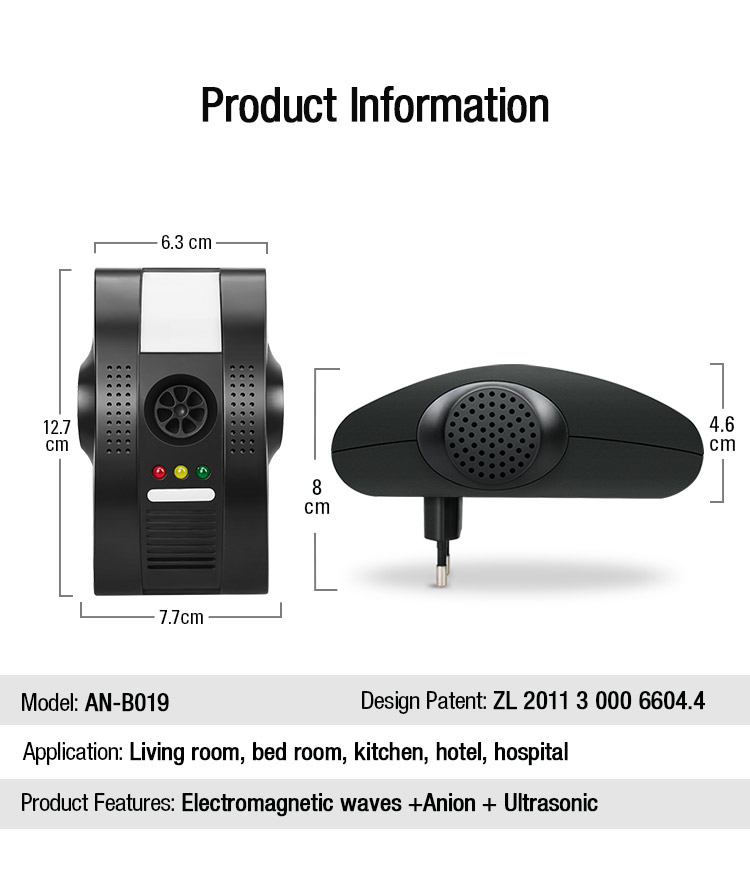 Indoor Multifunctional Ultraonic Mouse Pest Repeller
