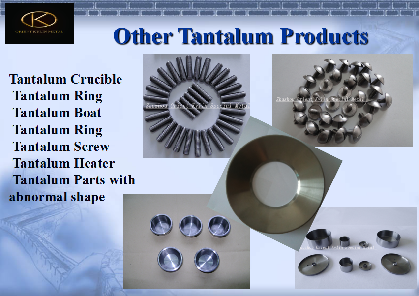 Pure Tantalum Crucibles Round Cup for Vacuum Evaporation Vessels