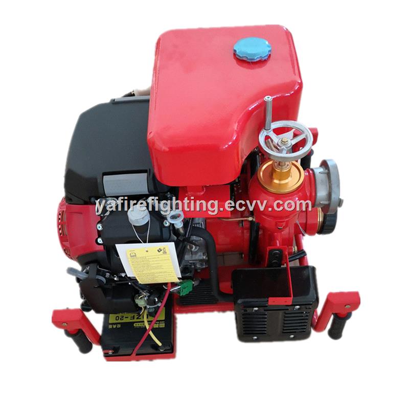25HP Hand Transportable Motor Pump Vacuum Pump Priming Emergency Fire Pump