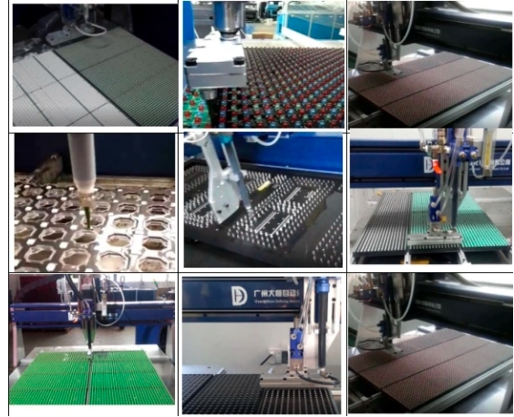 LED display module potting Robot Automatic Equipment 2component silicone potting for led display