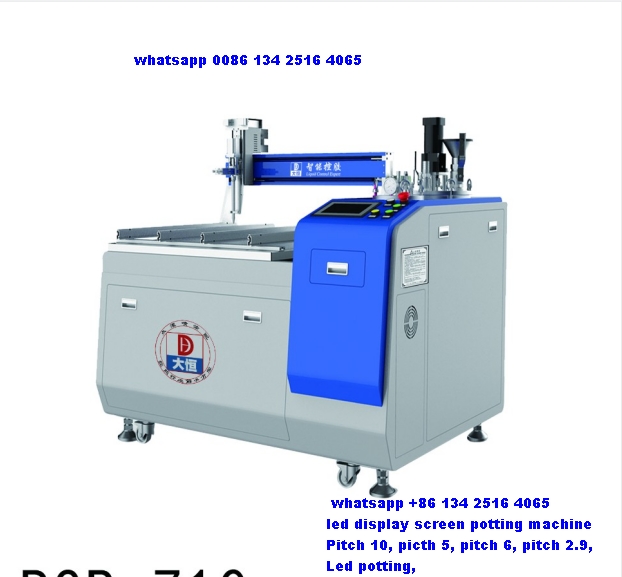 LED display module potting Robot Automatic Equipment 2component silicone potting for led display