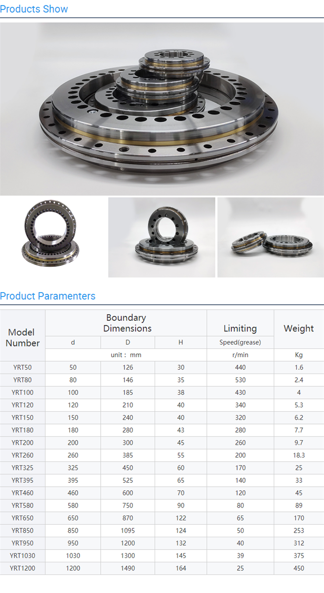 Slewing ring bearing Rotary table bearing