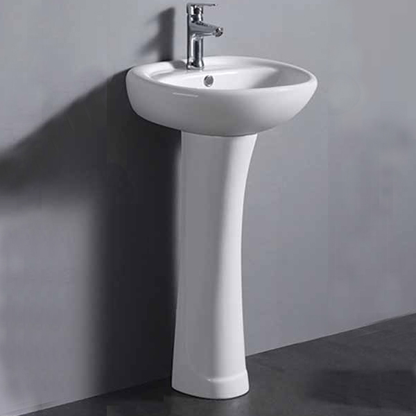 lavatory bathroom sinks ceramics pedestal hand wash basin