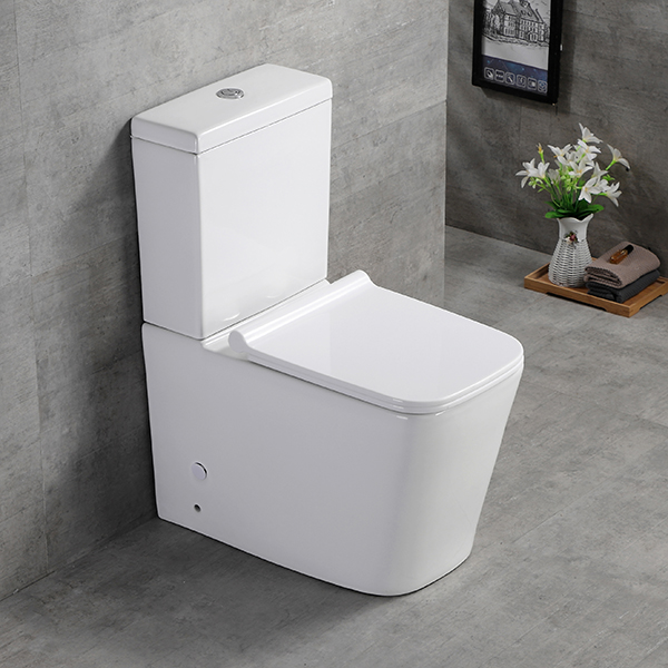 bathroom cheap price washdown two piece toilet bowl