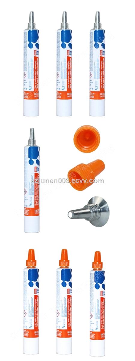 Collapsible Aluminum Super Glue Tube Packaging