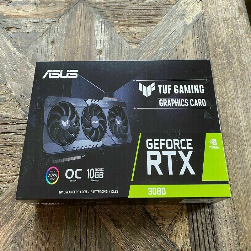 ASUS TUF Gaming GeForce RTX 3080 OC 10GB GDDR6X Graphics Card