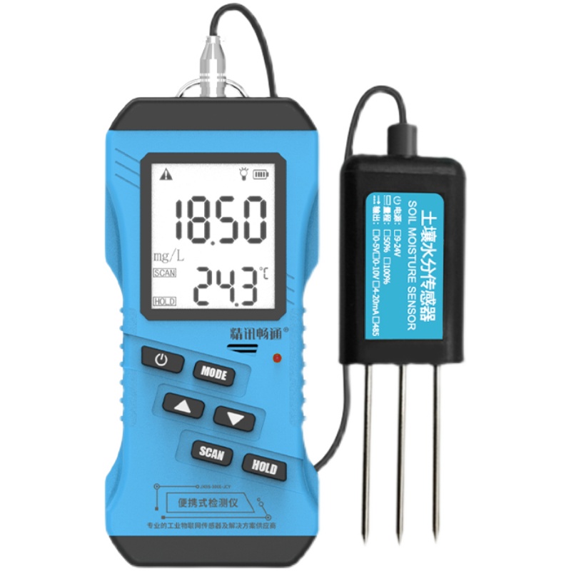 JXCT Economic Version Soil PH EC NPK EC Temperature and Mosture Monitoring Sensor with Handheld Platform