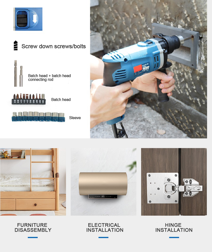 Industrial Cordless Electric Drill