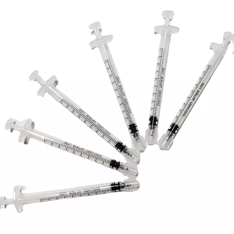 2021 hot sell syringe medical syringe 1ml syringe for hospital