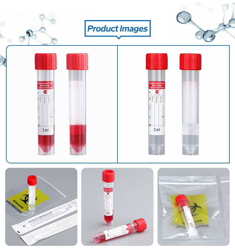 VTM transport medium Disposable Virus Sampling Tube