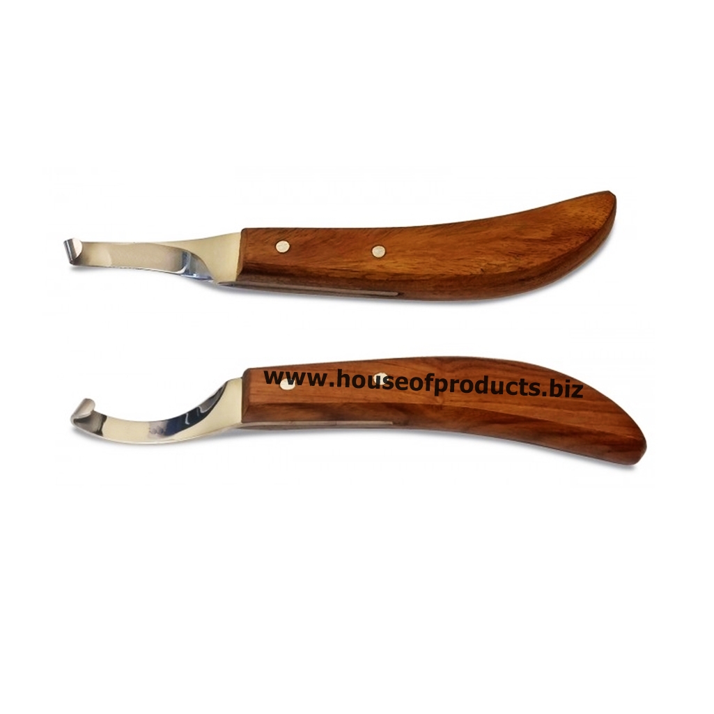 Hoof Knife Offset RIGHTLEFT Handed Razor edge Horsehoof knives Hoof knives Farrier Tools