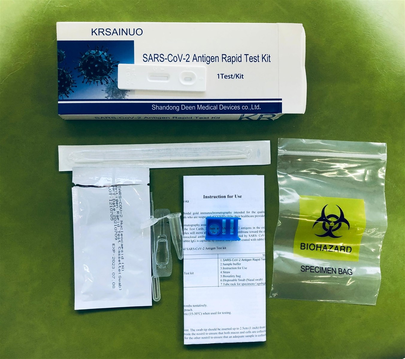 Rapid Antigen test kit with CE approval competive price