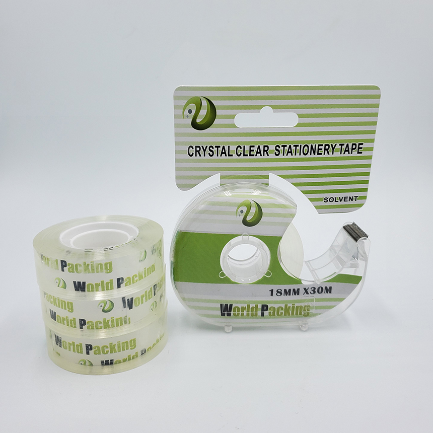 Office Yellowish BOPP Stationery Tape