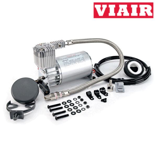 Viair 275C Air Compressor 12V Fast Filling for Petroleum Equipment with a Stainless Steel Braided Ieader Hose and Therma