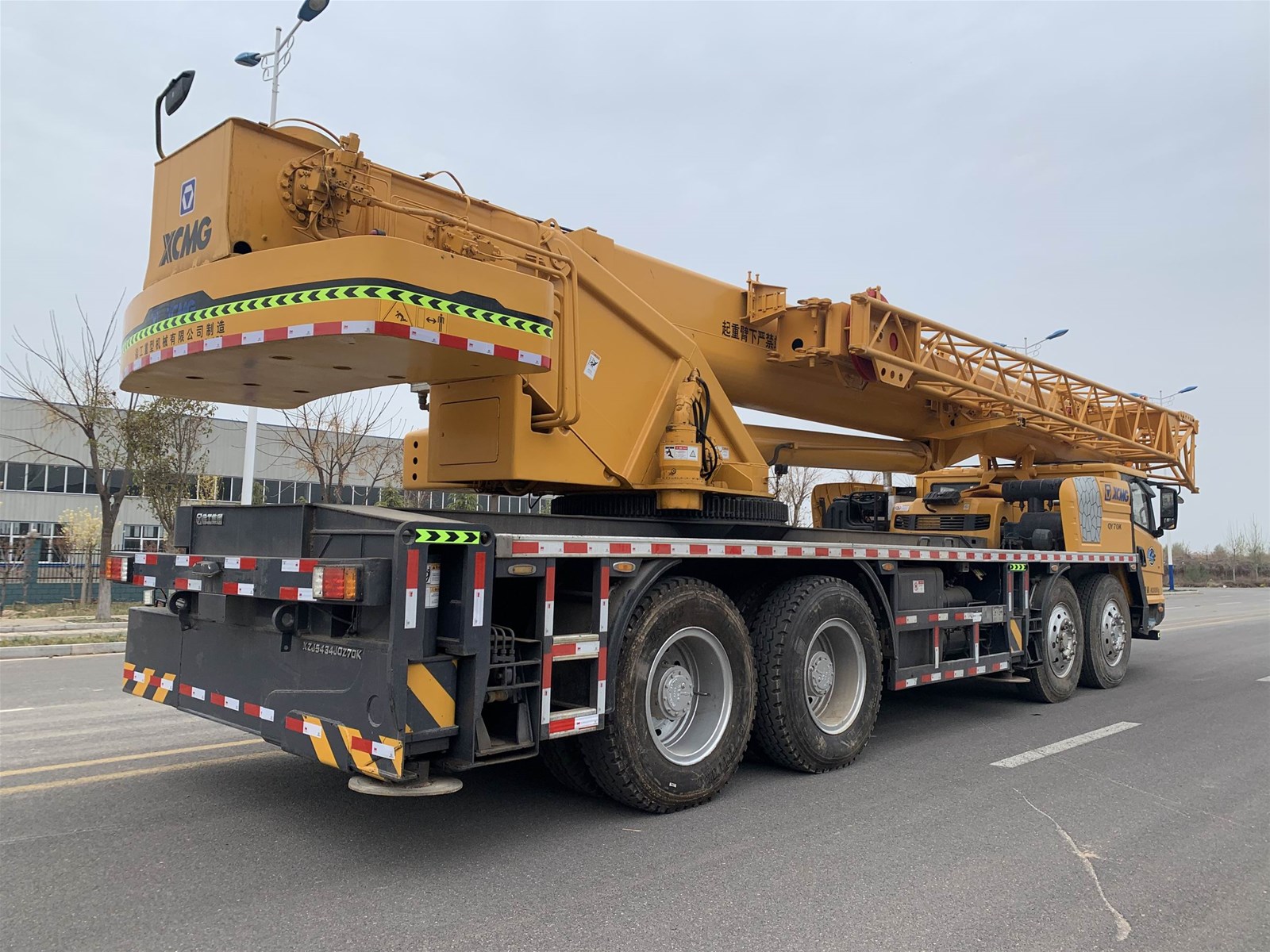XCMG 70 Ton QY70KA used hydraulic mobile Truck Crane