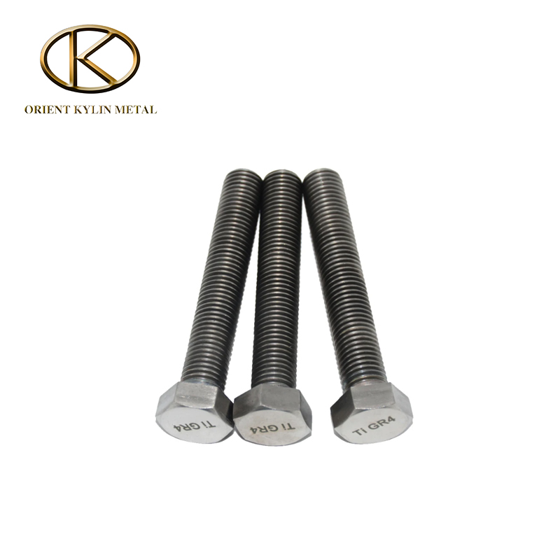 High Purity Molybdenum Bolts Moly Nuts Molybdenum Screws for Fastener Industry