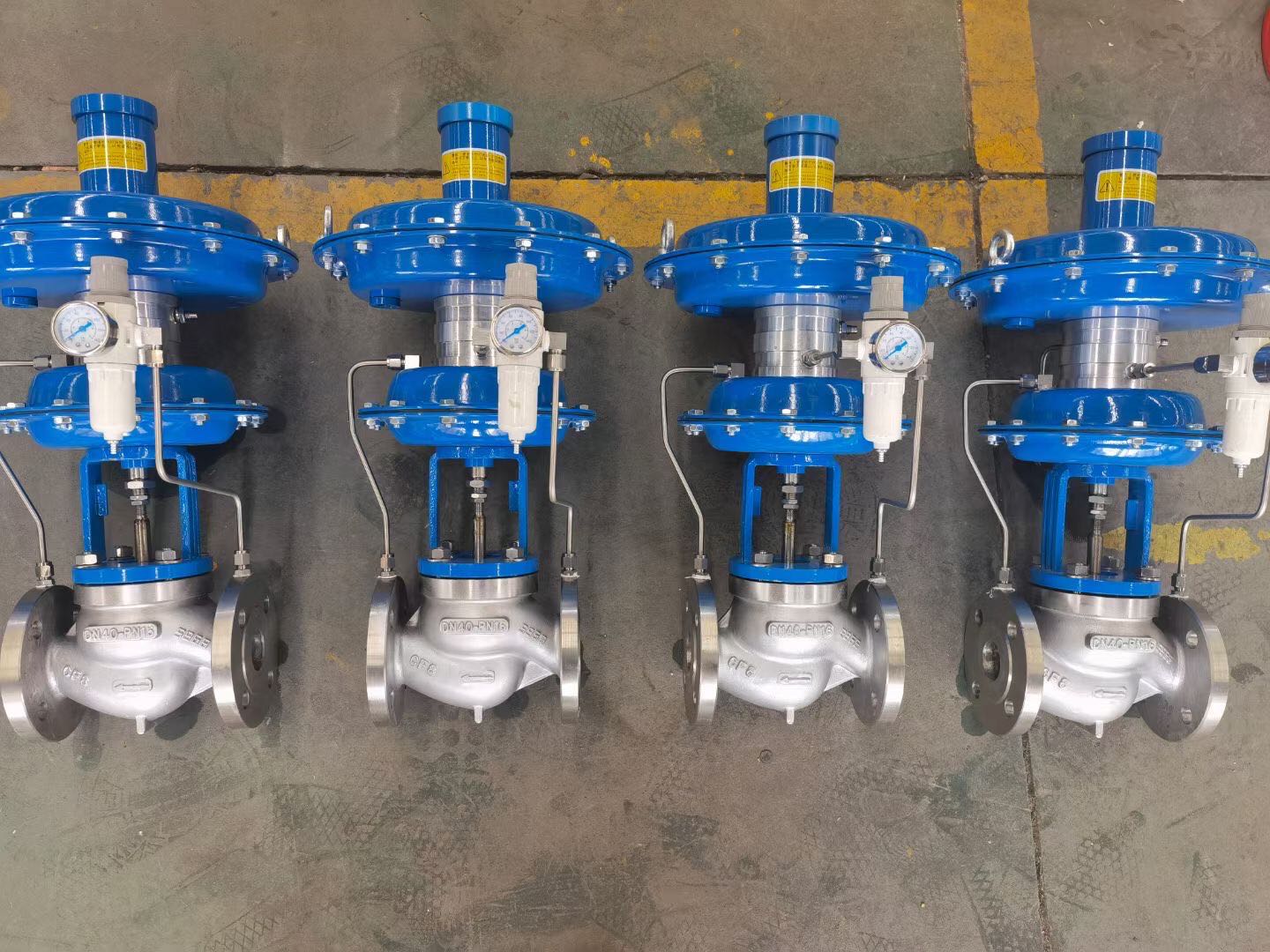 self-operated control valve operated