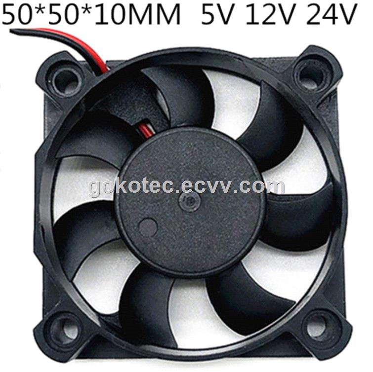 Industrial Fan 505010mm 6000rpm 5V 12v 24v DC Brushless Electric Cooling Fan
