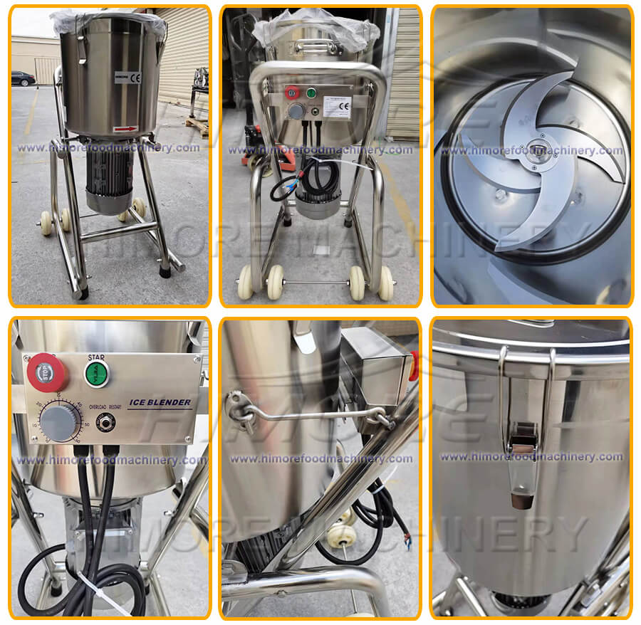 High Efficiency 32L Commercial Fruit Vegetable Blender