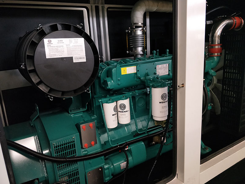 3 phase 300KVA China Weichai Diesel Generator Set Silent Type Aumatic Start 250kw