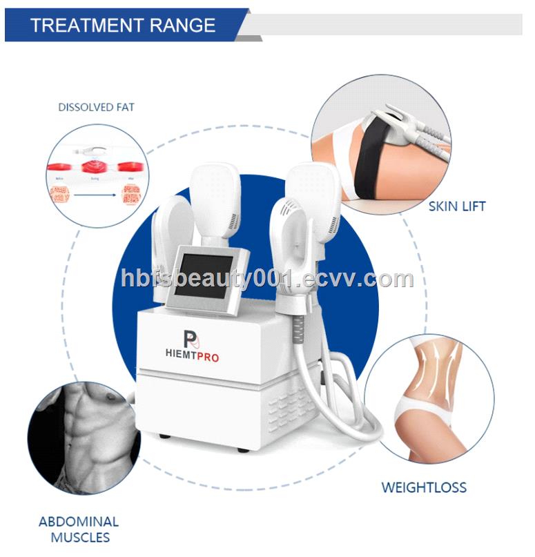 Portable 4 Handles 7 Tesla Emslim Sculpt Neo NO RF Muscle Stimulator Hiemt Pro Max 3 EMS Sculpting Body Slimming Machine