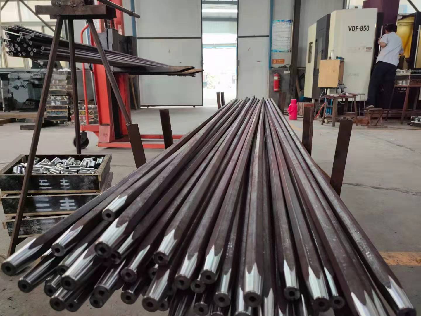 Tapered Rock Drilling Rod Hex22mm Tapered 11 12