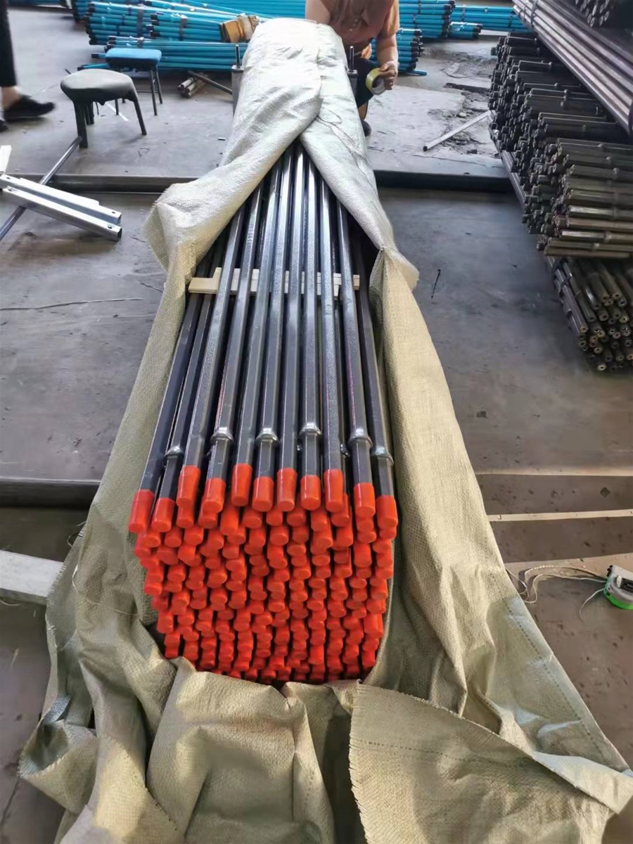 Tapered Rock Drilling Rod Hex22mm Tapered 11 12