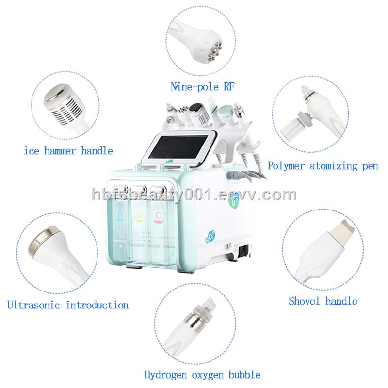 H2O2 small bubble Water Oxygen Jet Peel Hydra Beauty skin Cleansing Hydra Dermabrasion Machine