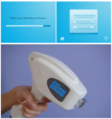 Manufacturer professional hair removal machine 808 diode laser