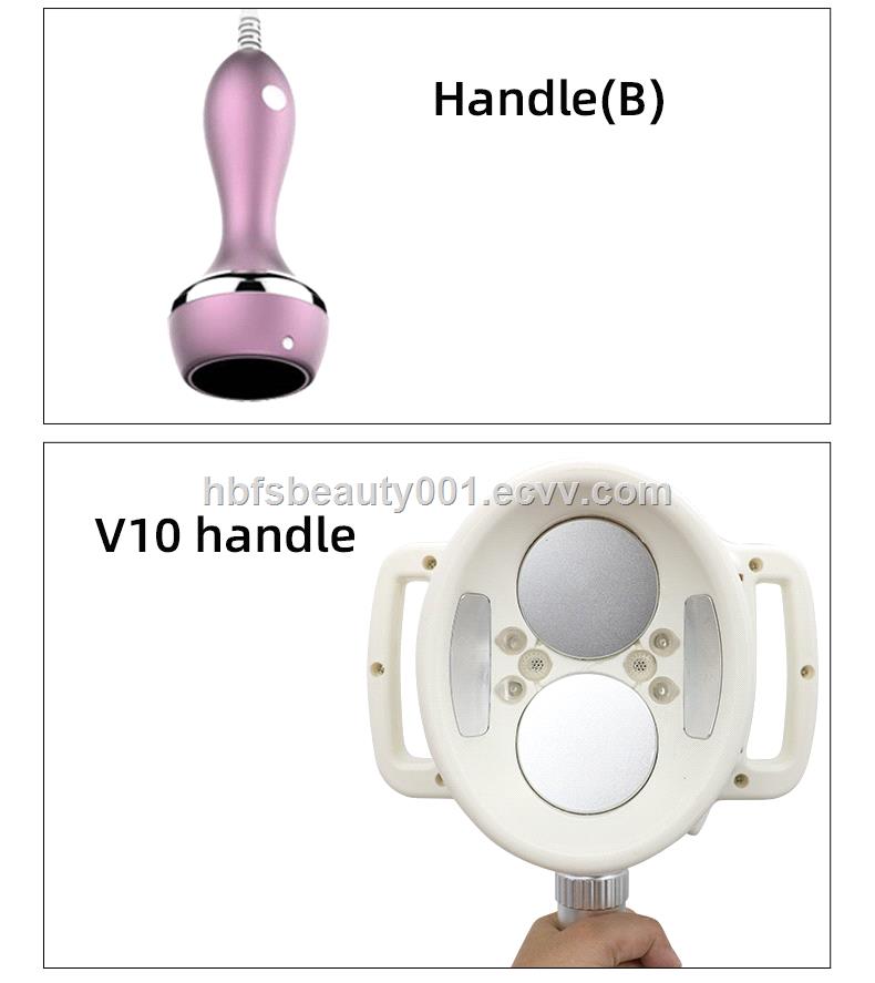 Pink V5 Pro Slimming Machine Ultrashape Vacuum RF Cavitation System For Fat Burning