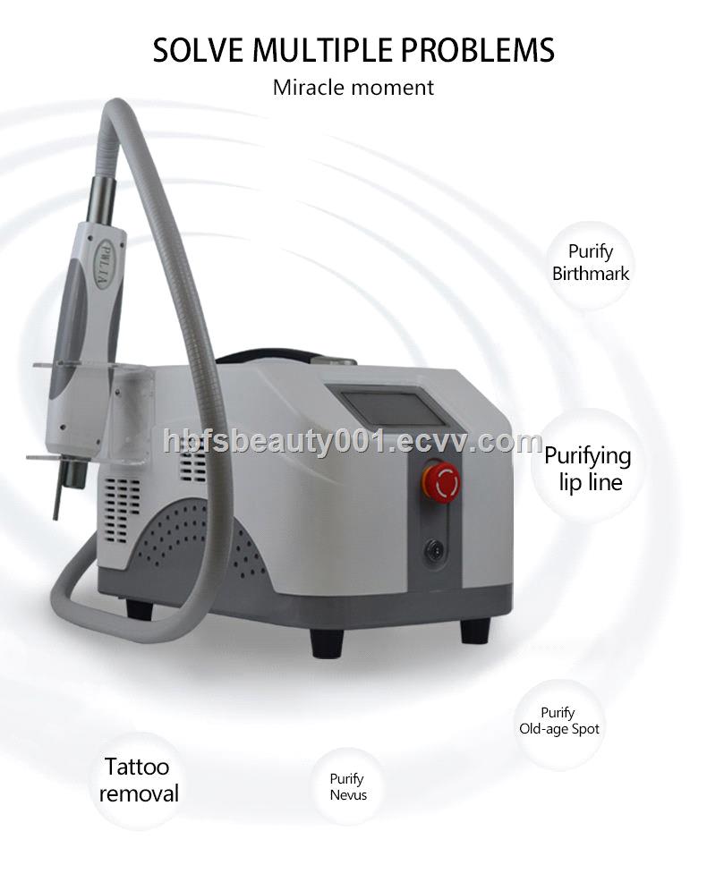 2022 new model best quality ND YAG laser Q switch YAG machine picosecond laser tattoo removal device