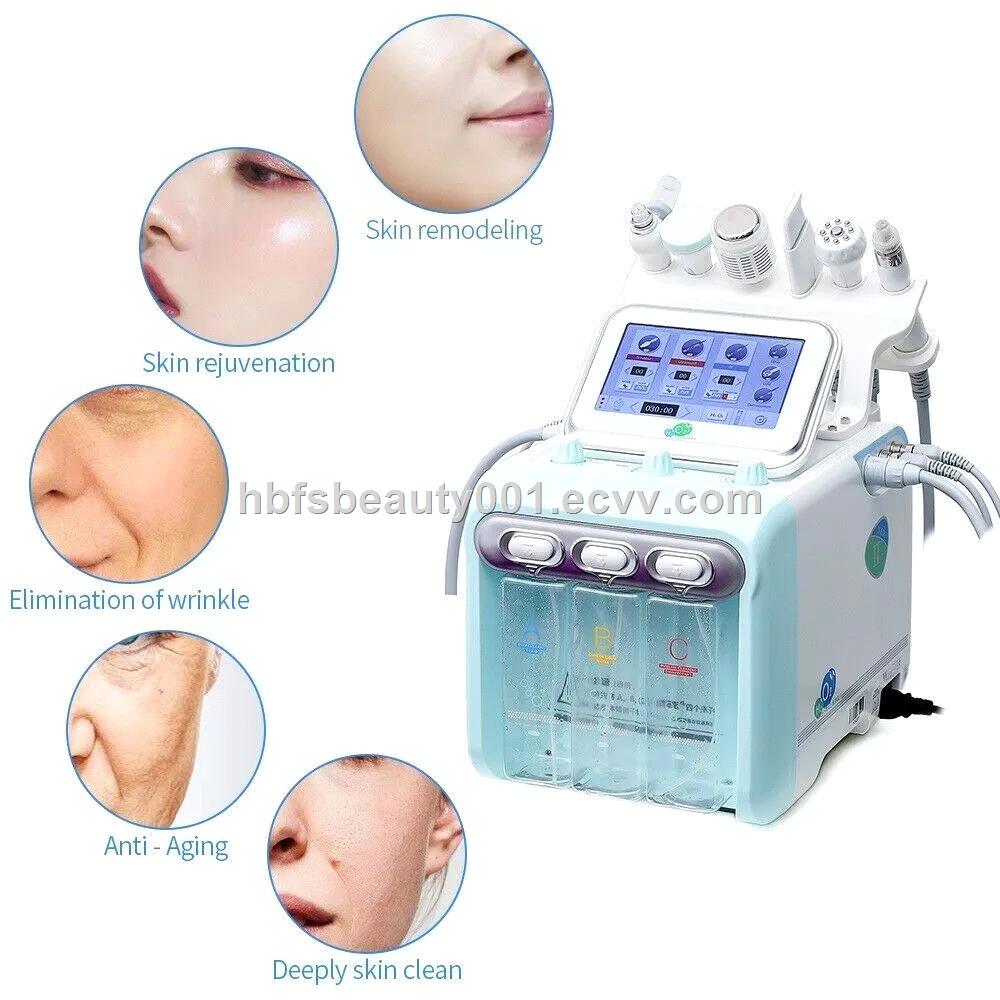 H2O2 small bubble Water Oxygen Jet Peel Hydra Beauty skin Cleansing Hydra Dermabrasion Machine