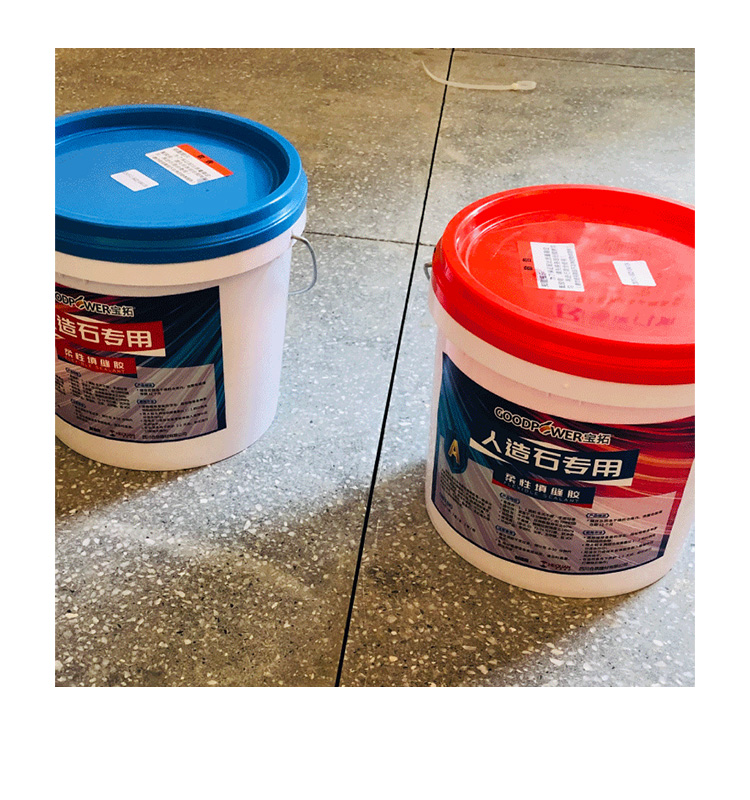 Special flexible adhesive for artificial stone