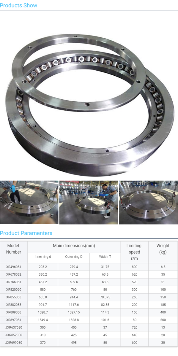 High precision Cross Tapered Roller Bearings