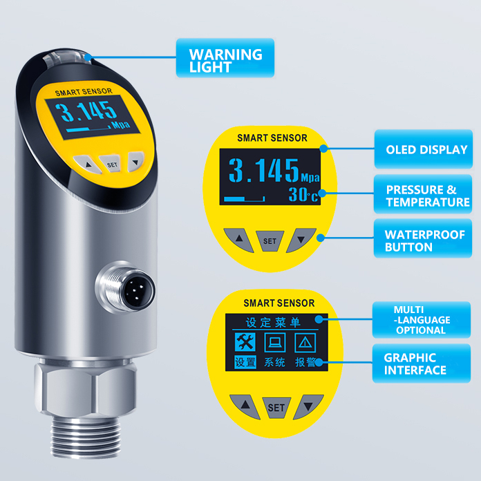 China 4-20mA Water Hydrostatic Pressure Sensor OEM 4-20ma Pressure Transmitter Price