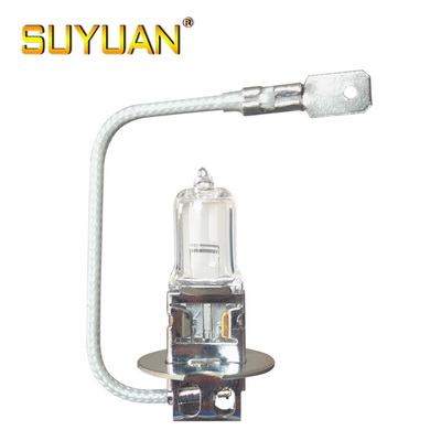 Hot sale popular car headlight H3 12v55w halogen headlight warm white auto bulb