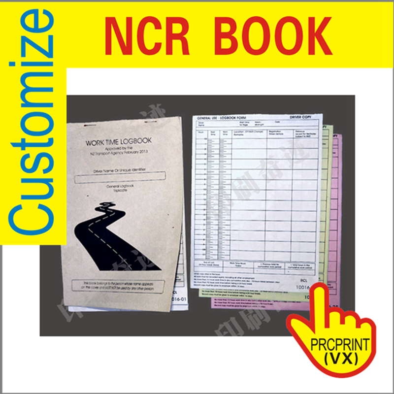 China Factory Direct Customizable Ncr Bill Receipt Book Printing