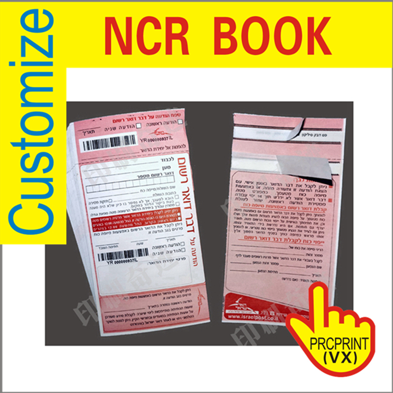 China Factory Direct Customizable Ncr Bill Receipt Book Printing